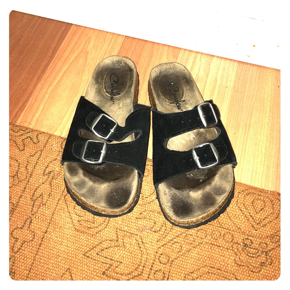Birkenstocks type shoes. From curfew size 6.5-7