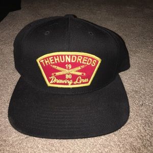 The hundreds snapback hat. Worn only one time