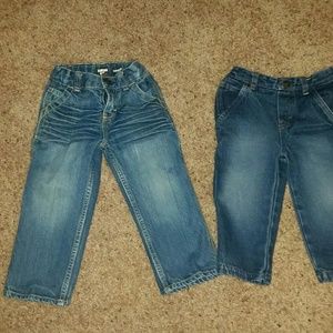 18mons Dickies  Jean and 2T Oshkosh 8.00 a pair