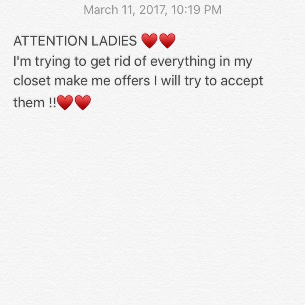 make me offers guys I will take them♥️