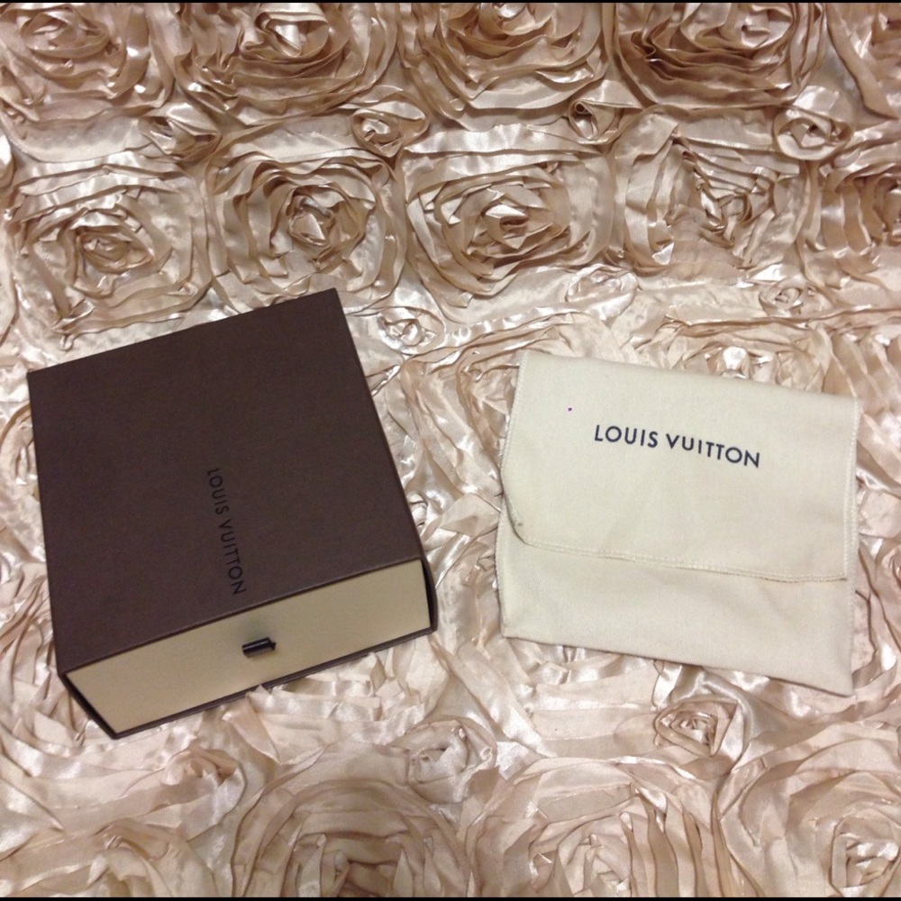 Authentic Louis Vuitton box with dust bag