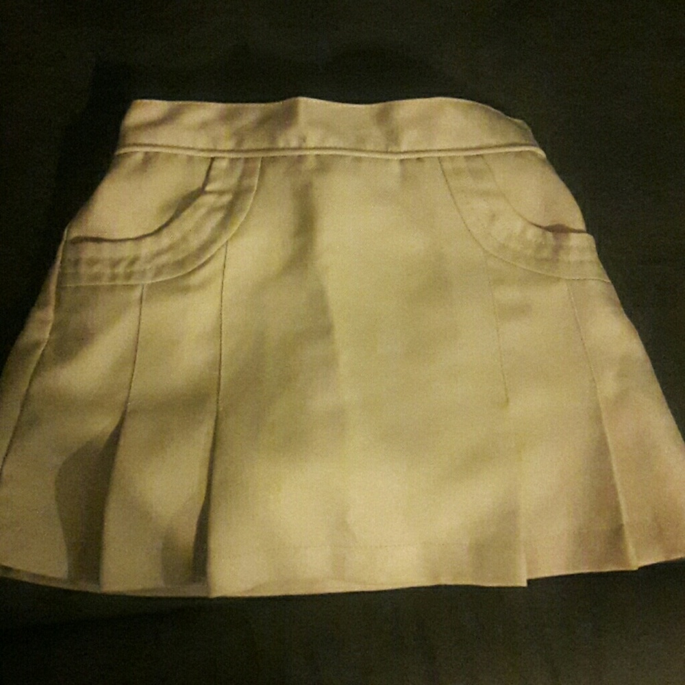 Nautica girls school uniform skirt