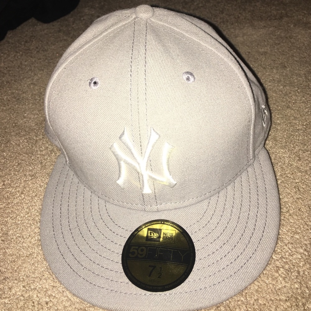 New era flat brim baseball hat Yankees