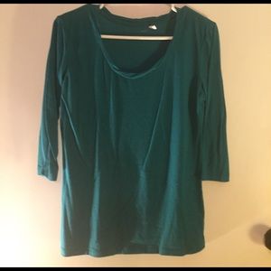 Teal port authority top