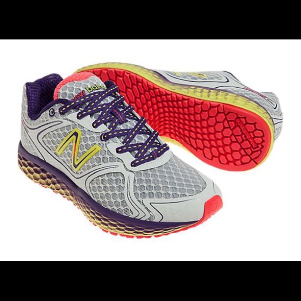 WIDE New Balance Fresh Foam 980 White Purple