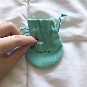Tiffany & Co Small Diamond Heart Ring