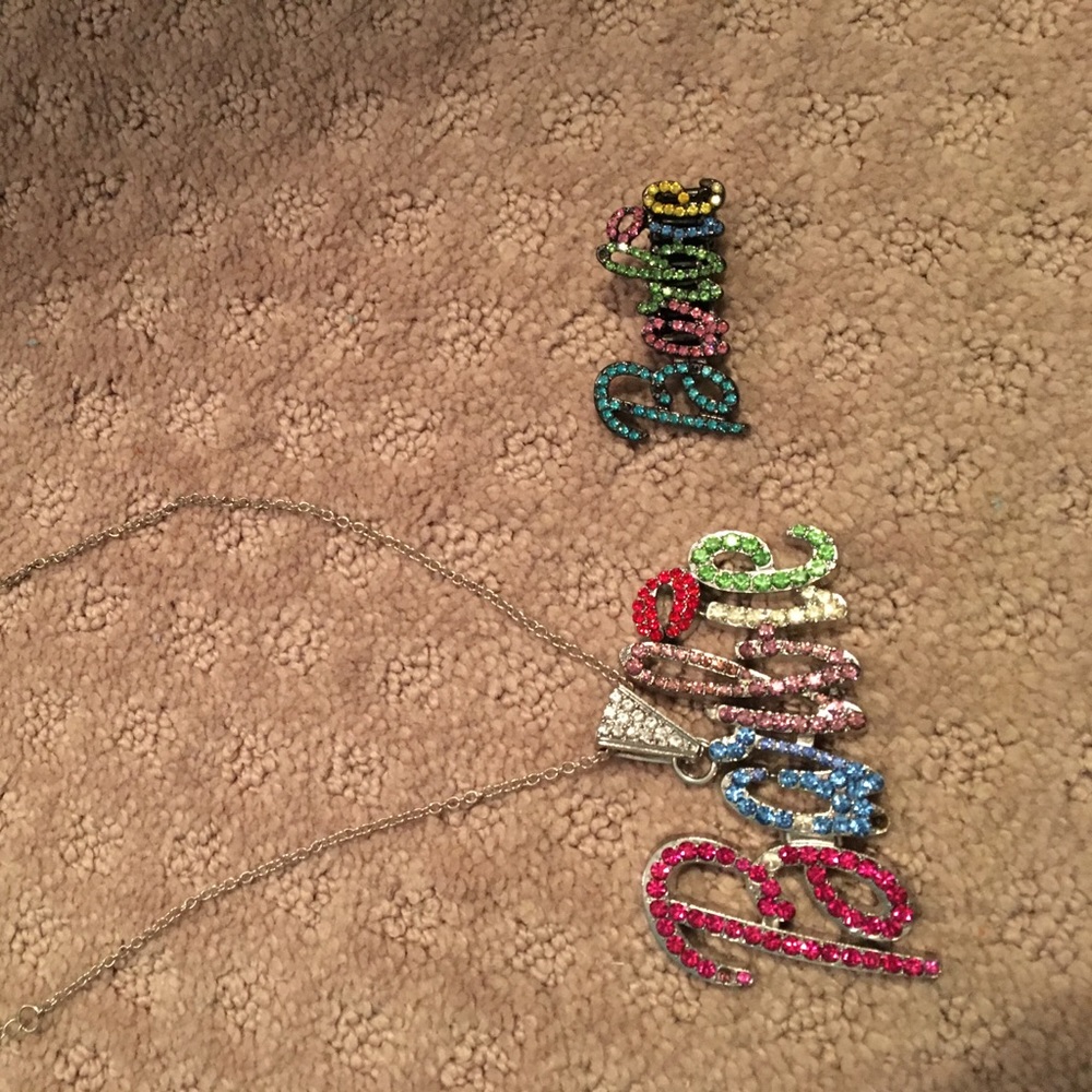 Barbie necklace and ring 💍