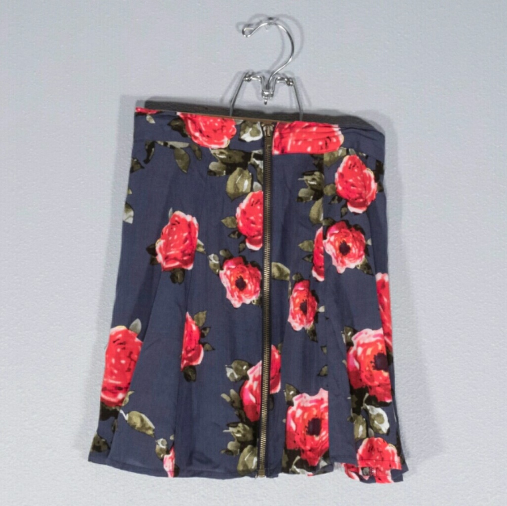 Pins and Needles Floral Skater Skirt