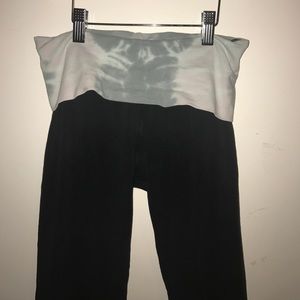 Tie dye roll-down HardTail Forever yoga paints