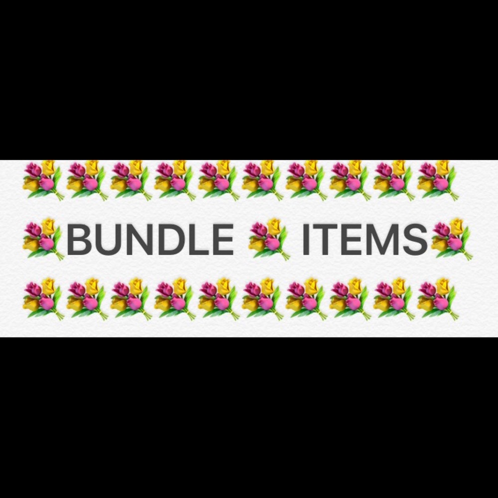 The items below here are bundle items