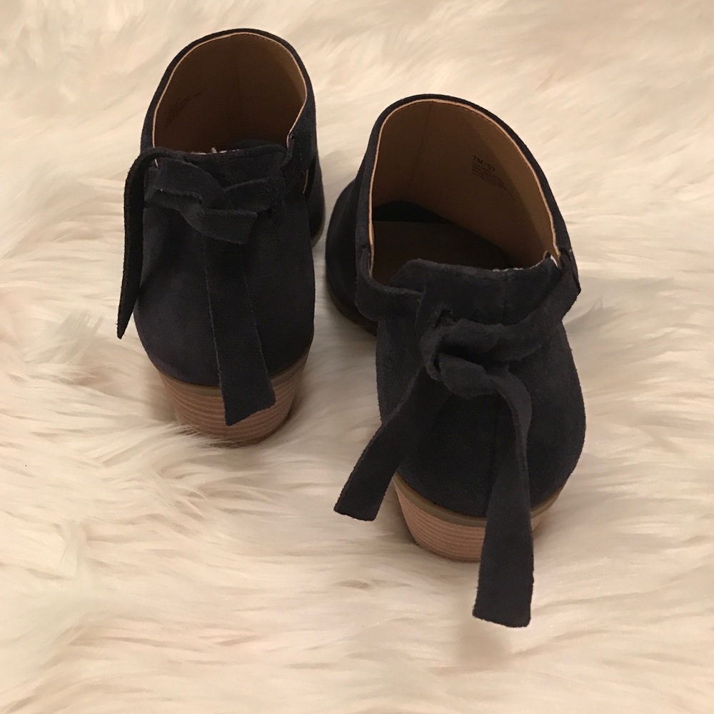 Sold Lucky Brand Blue Peep Toe Booties - Picture 8 of 8