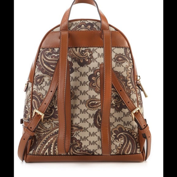 Michael Kors STUDIO Paisley Rhea Medium Backpack - Picture 2 of 5