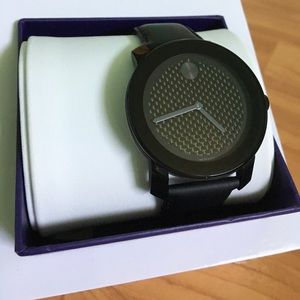 Movado Bold Watch 3600170 carbon fiber