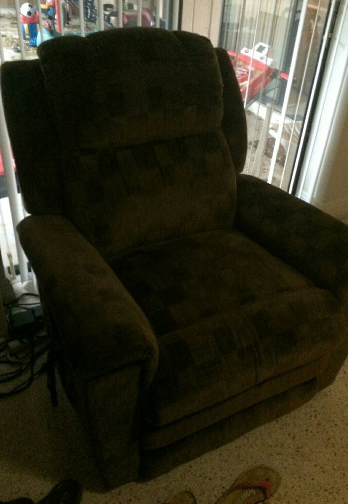Lazy Boy lift Recliner to standing position.