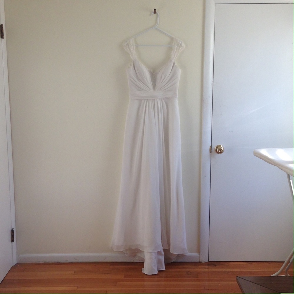 Wedding dress, simple and elegant