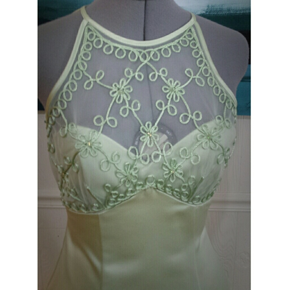 Formal green dress