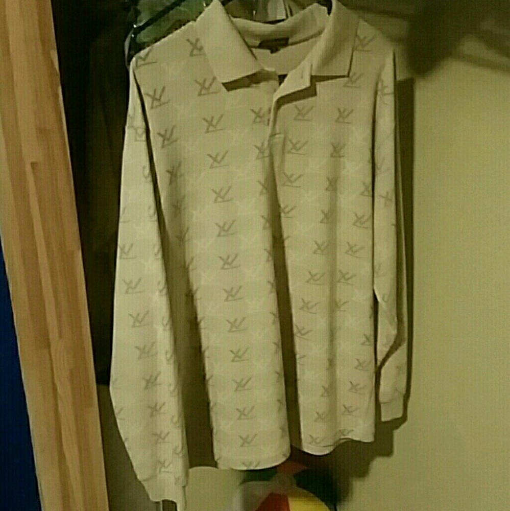 Louis Vuitton long sleeve polo shirt