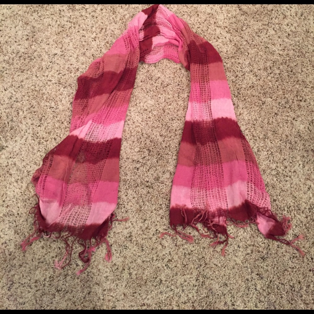 Sift Gauzy Pink Scarf
