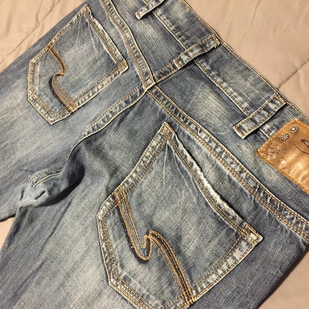 Silver 40 / 30 Men's Jeans