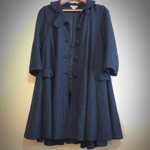 Wool Audrey Swing Coat
