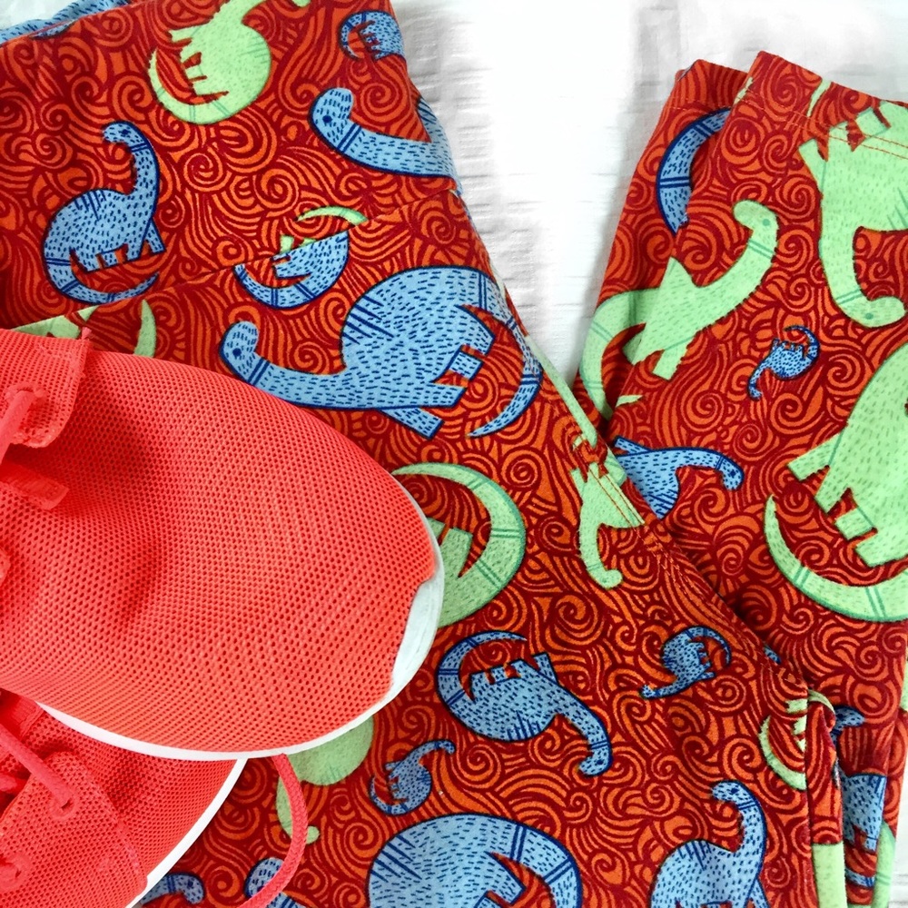 LulaRoe Dinosaur Leggings