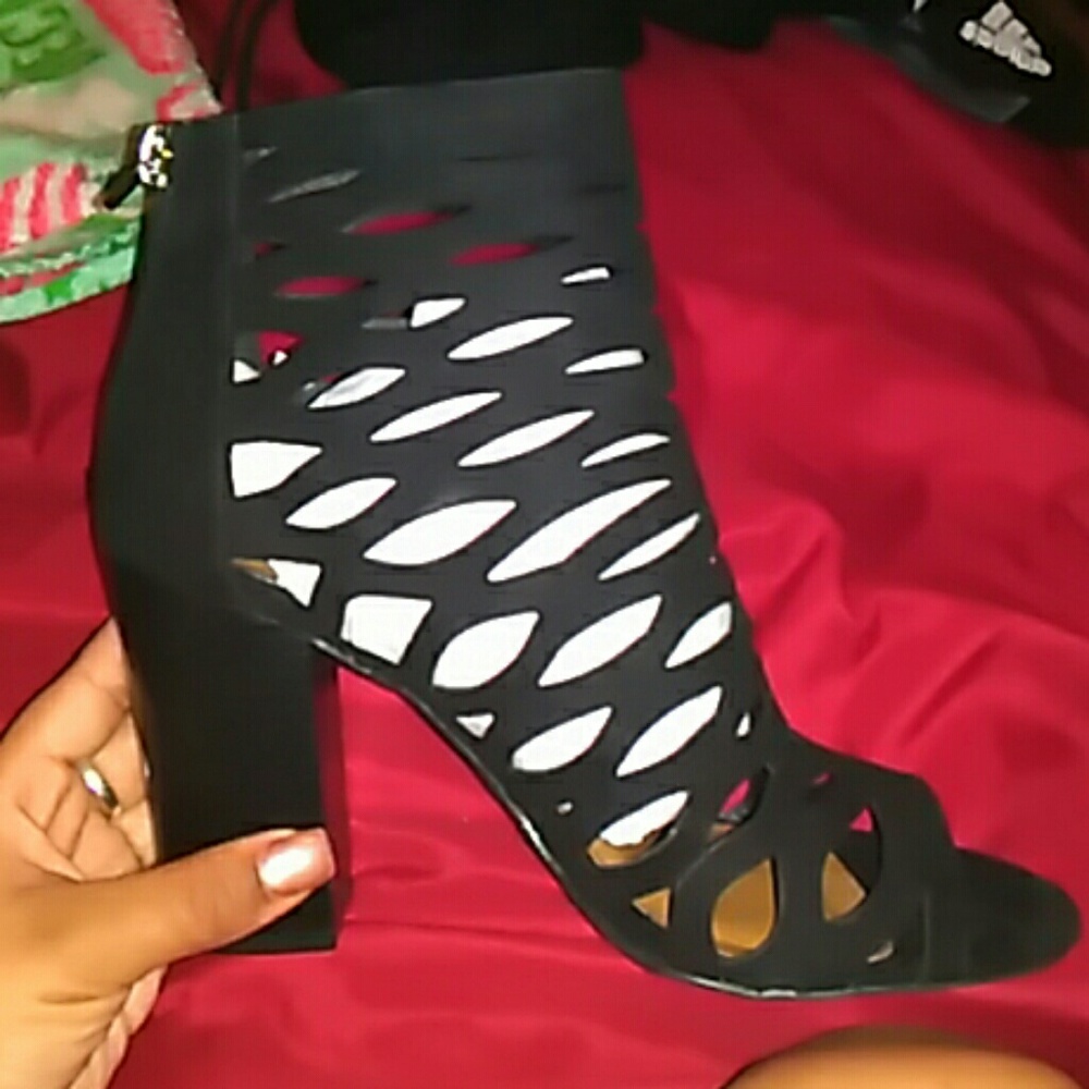 Black heels