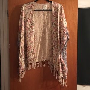 Billabong Floral Kimono Wrap🌸🌺🌼