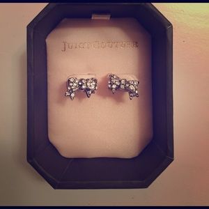 Juicy Couture Pave Bow Earrings 🎀