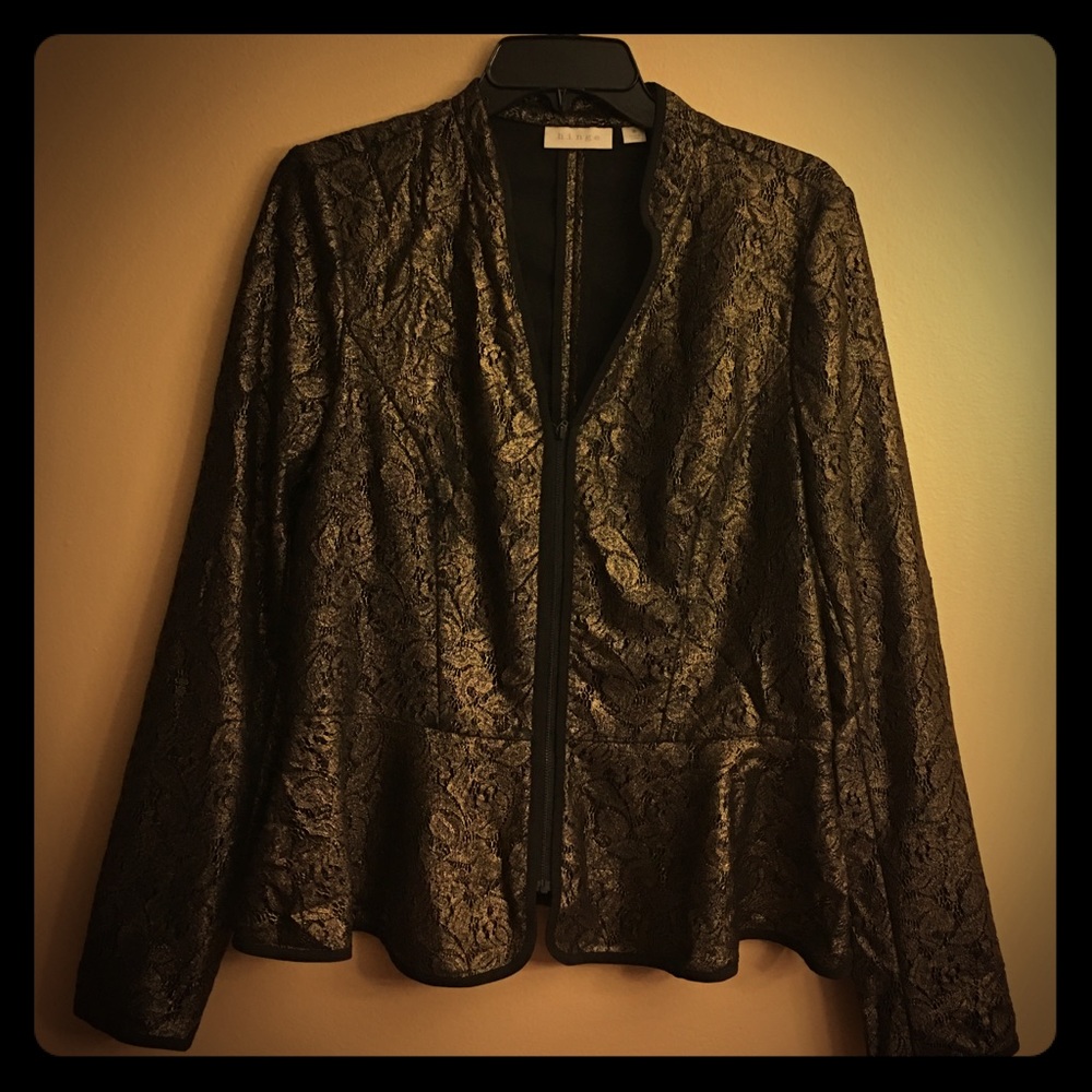 Hinge - Metallic Blouse