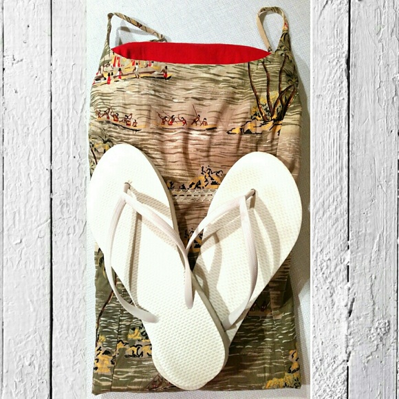 PRICE⬇Vacation Vibes Palmtree Print Tank Dress - Picture 5 of 5