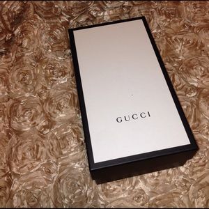 Authentic Gucci Shoe Box