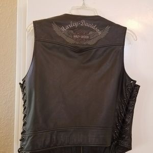 Harley Davidson Leather Vest
