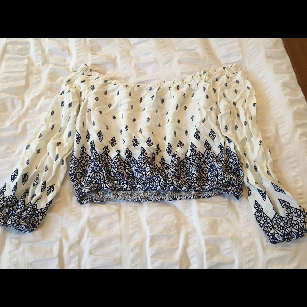 Off the shoulder top