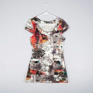 Papillon Printed Dress