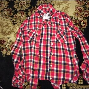 Red checkered flannel
