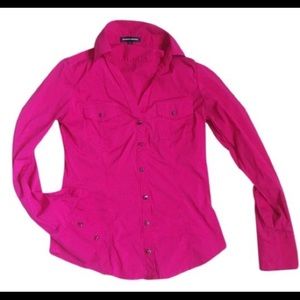 EXPRESS pink button down