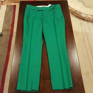 Banana Republic Emerald Pants Sz 2