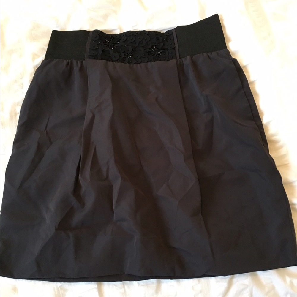 Waisted mini skirt