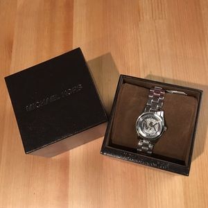 MICHAEL KORS Slim Pave Face Watch -- Tags Attached