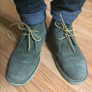 Suede Desert Boots 9.5 Chukka Clarks Style