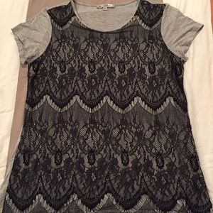 Lace Downeast top