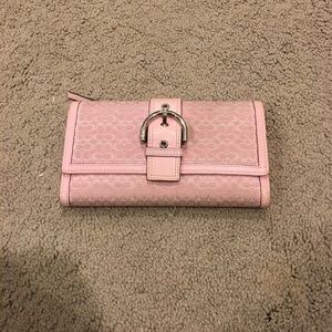 Coach signature wallet