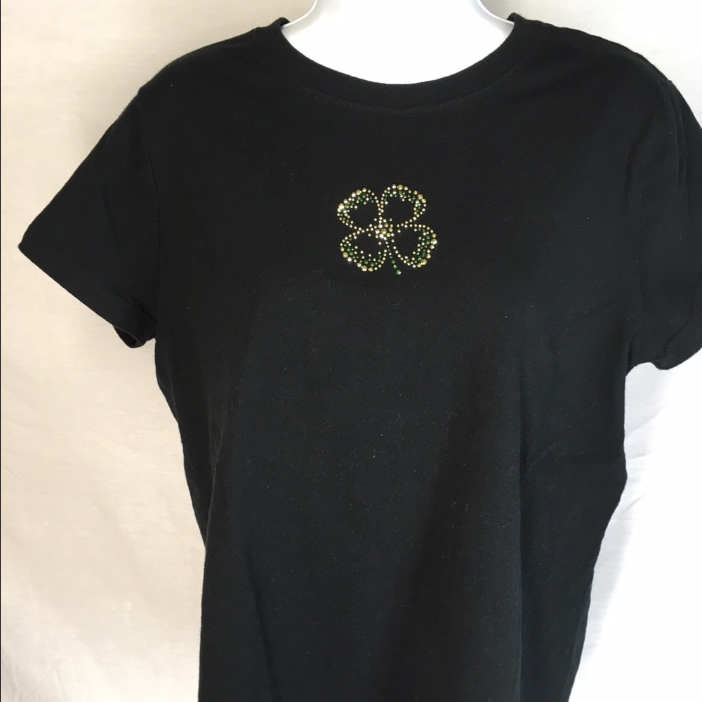 St. Patrick's Day Bling Tee