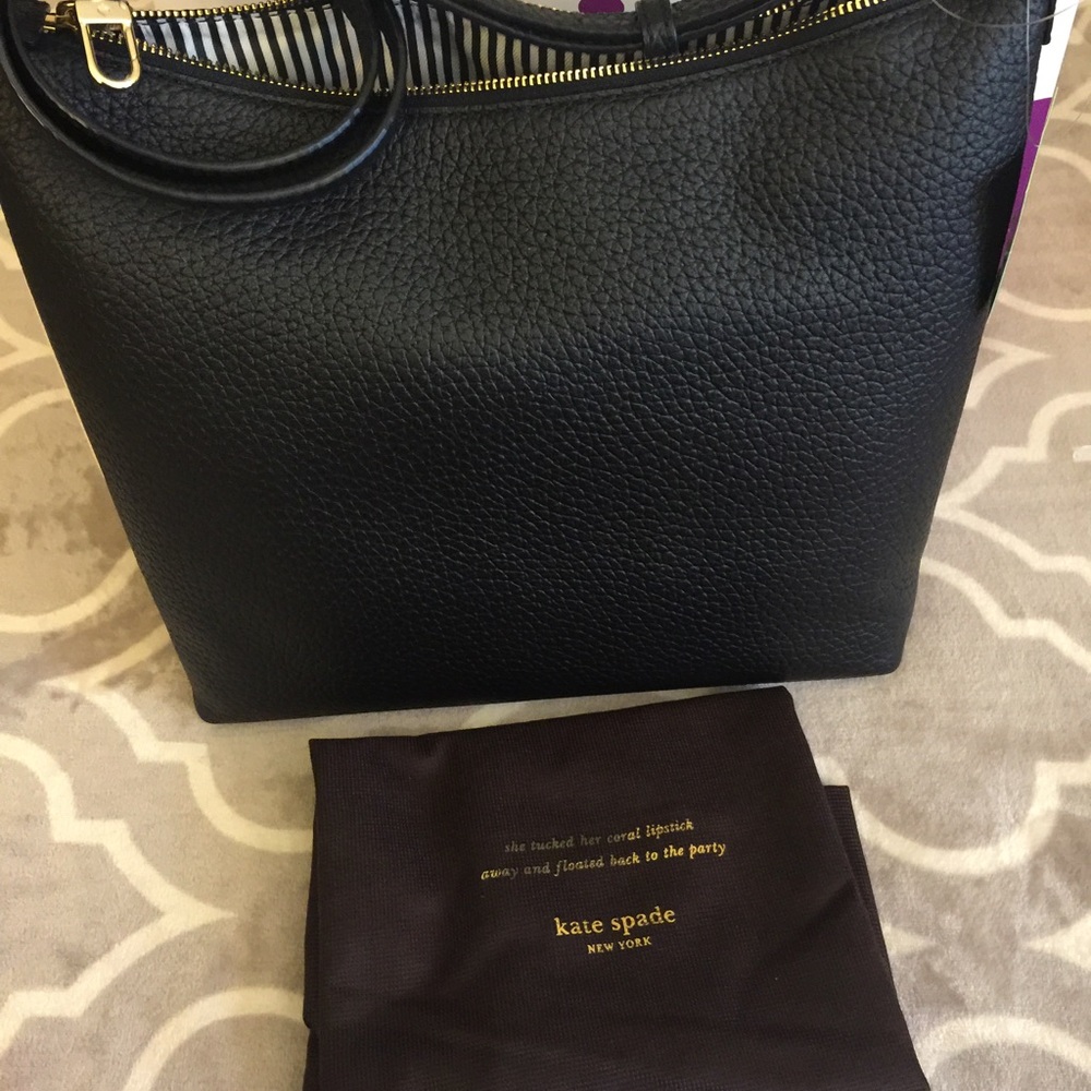 **SOLD**New Kate Spade ♠️ Retail Store Black - Picture 4 of 5