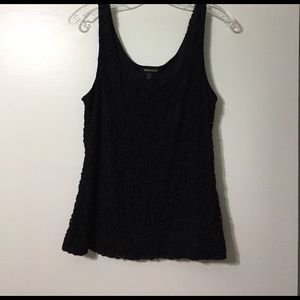 Black blouse tank