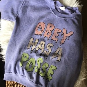 ⭐️⭐️HP⭐️⭐️OBEY Crewneck Sweatshirt