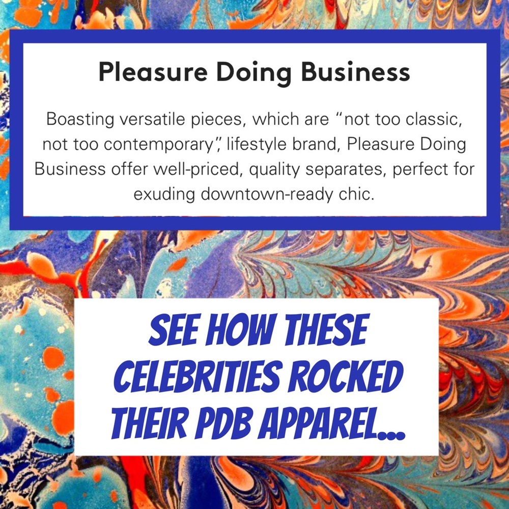 PLEASURE DOING BUSINESS SKIRTS