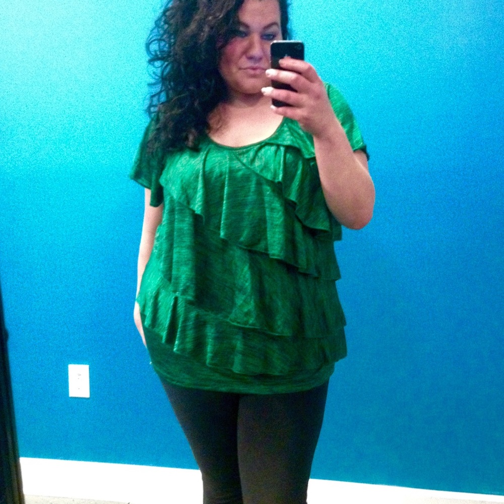 Ruffled Tunic size 2x