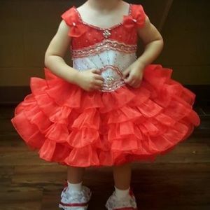 Size 0-1 Toddler Pageant Dress