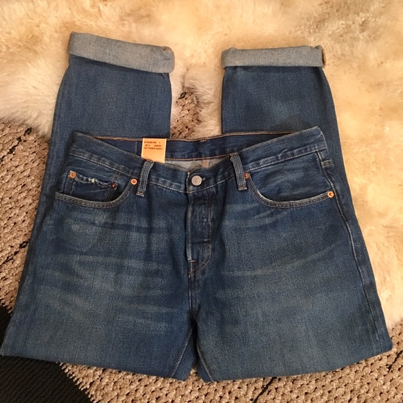 Women's Levi 501 CT Jeans - Picture 4 of 5